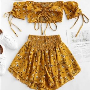 matching summer / spring outfit set